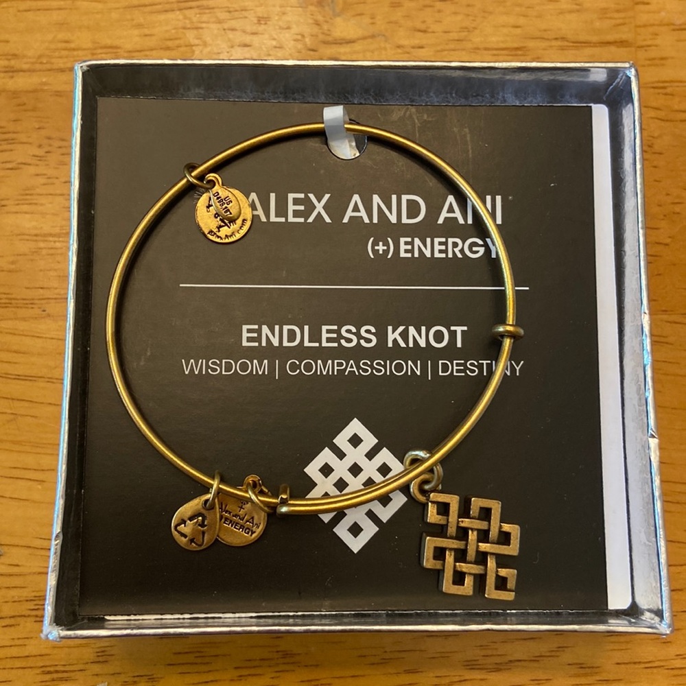 Alex and Ani Endless Knot Energy Bracelet